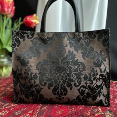 トートバッグ（ダマスク柄）